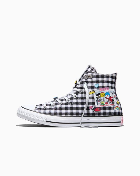 HELLO KITTY CTAS HI BLACK/WHITE/PINK