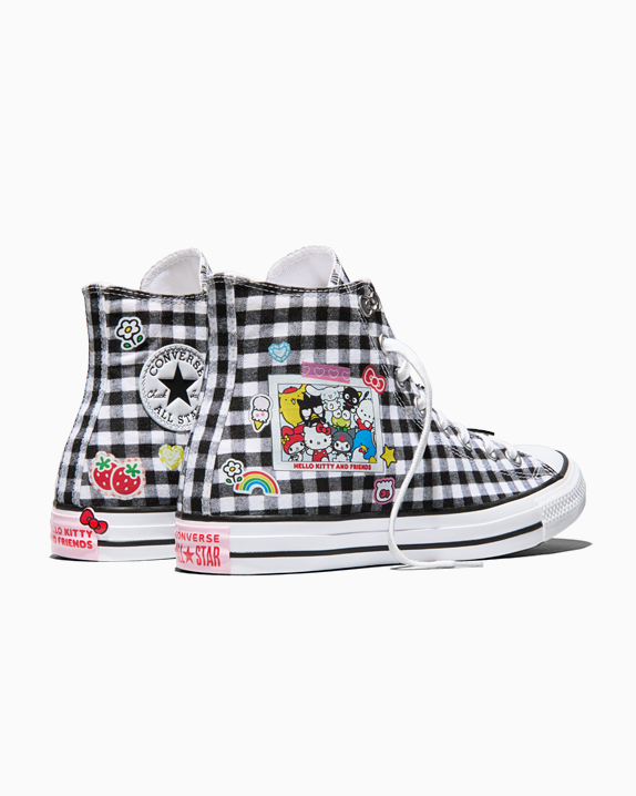 HELLO KITTY CTAS HI BLACK/WHITE/PINK