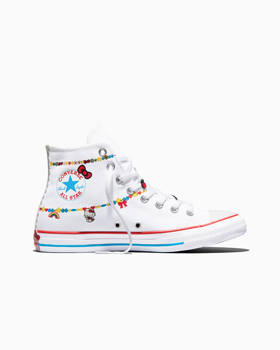 HELLO KITTY CTAS HI WHITE/RED/YELLOW