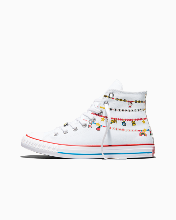 HELLO KITTY CTAS HI WHITE/RED/YELLOW