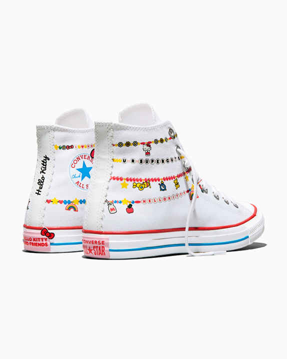HELLO KITTY CTAS HI WHITE/RED/YELLOW