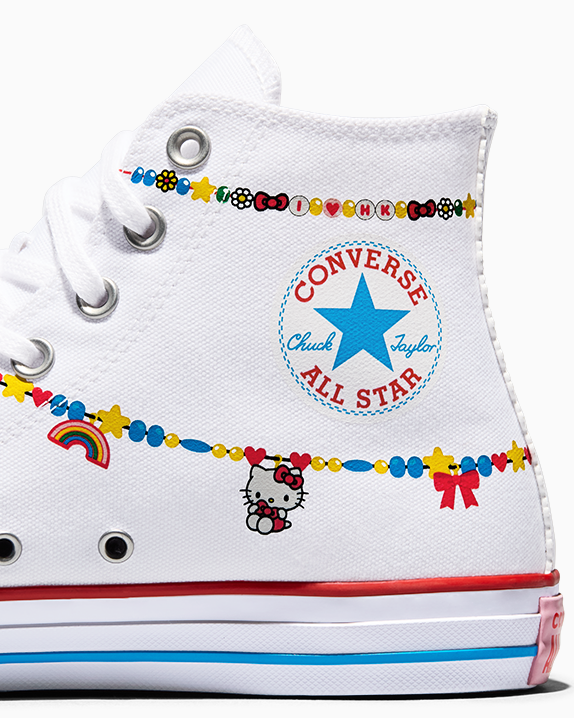 HELLO KITTY CTAS HI WHITE/RED/YELLOW