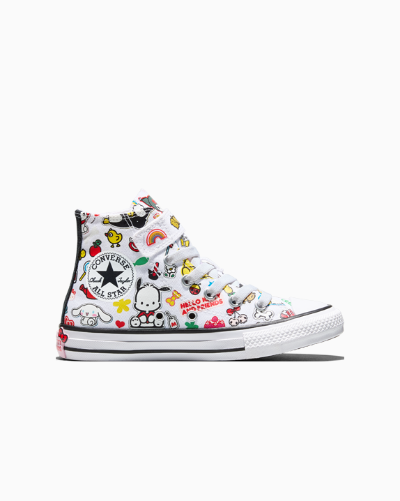 HELLO KITTY CTAS 1V HI WHITE/WHITE/BLACK