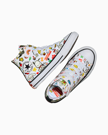 HELLO KITTY CTAS 1V HI WHITE/WHITE/BLACK