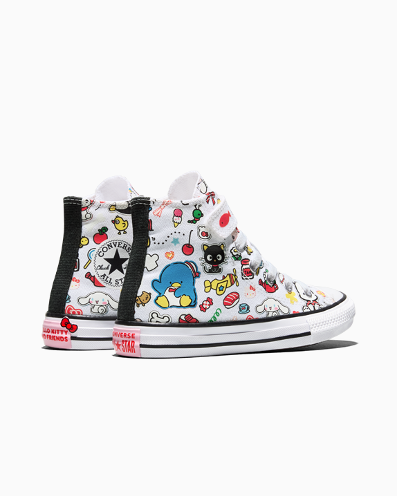 HELLO KITTY CTAS 1V HI WHITE/WHITE/BLACK
