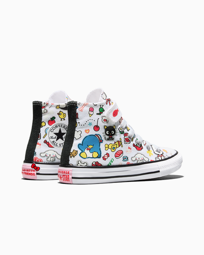 HELLO KITTY CTAS 1V HI WHITE/WHITE/BLACK