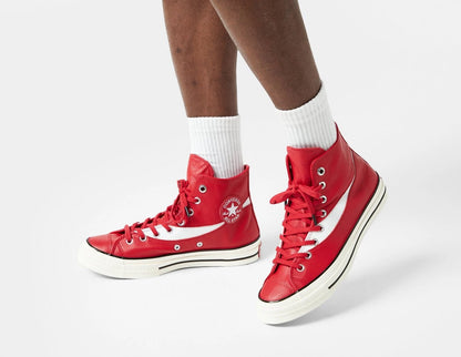 CHUCK 70 HI RACING RED/EGRET/BLACK
