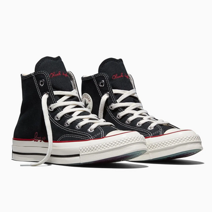 CHUCK 70 HI BLACK/EGRET/DAYS AHEAD