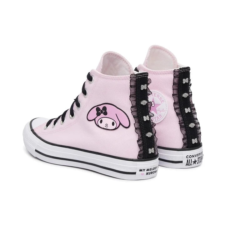 MY MELODY & KUROMI CTAS HI PINK/BLACK/BROWN