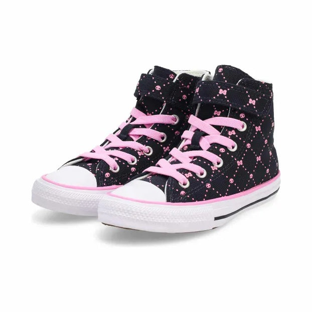 MY MELODY & KUROMI CTAS HI BLACK/PINK/BROWN