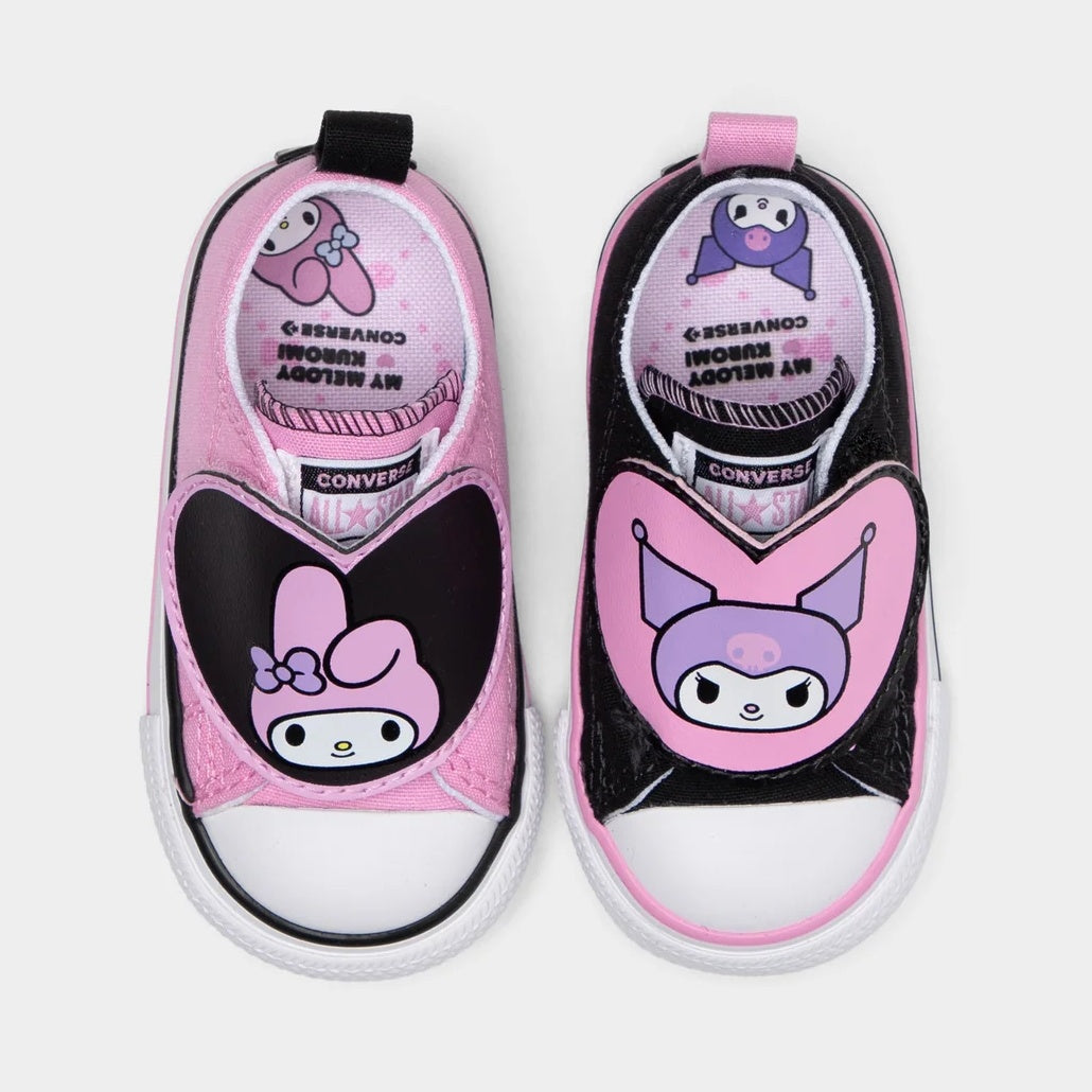 MY MELODY & KUROMI CTAS ONE STRAP OX BLACK/PINK/BROWN