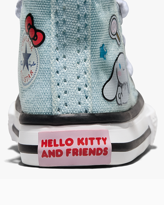 HELLO KITTY CTAS KEYCHAIN BABY BLUE/WHITE/BLACK