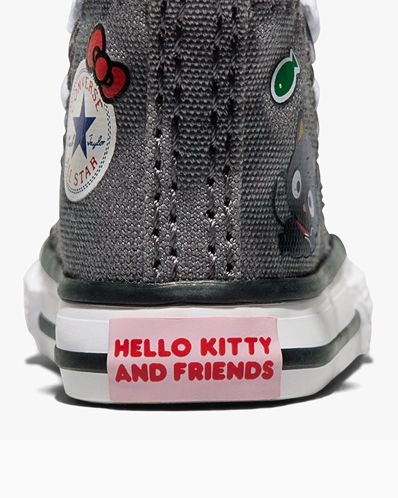 HELLO KITTY CTAS KEYCHAIN DARKER GREY/WHITE/BLACK