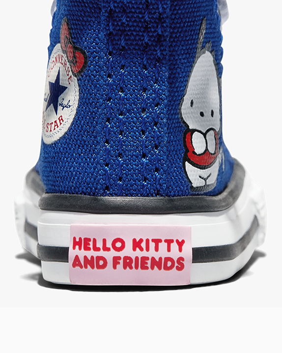 HELLO KITTY CTAS KEYCHAIN BLUE/WHITE/BLACK