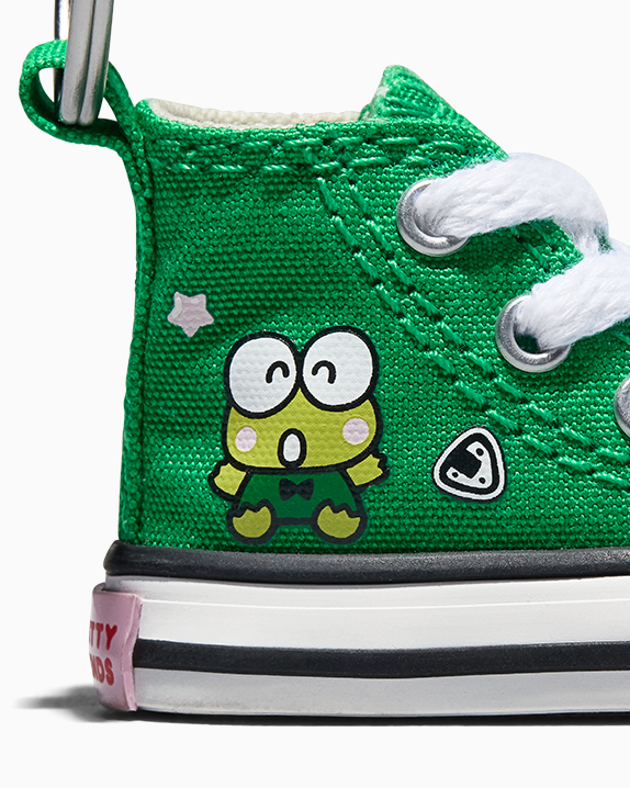 HELLO KITTY CTAS KEYCHAIN GREEN/WHITE/BLACK