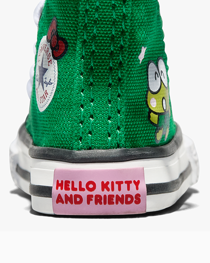 HELLO KITTY CTAS KEYCHAIN GREEN/WHITE/BLACK