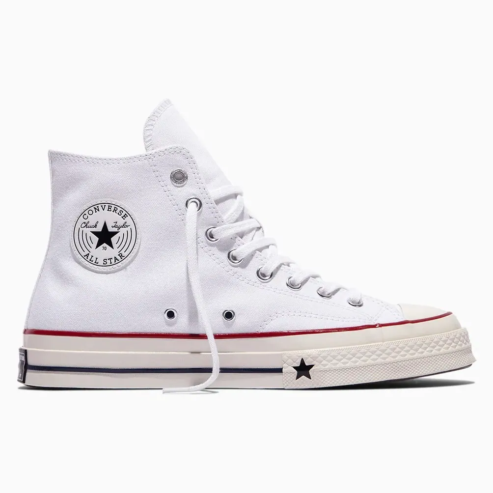CHUCK 70 X HI WHITE/GARNET/EGRET