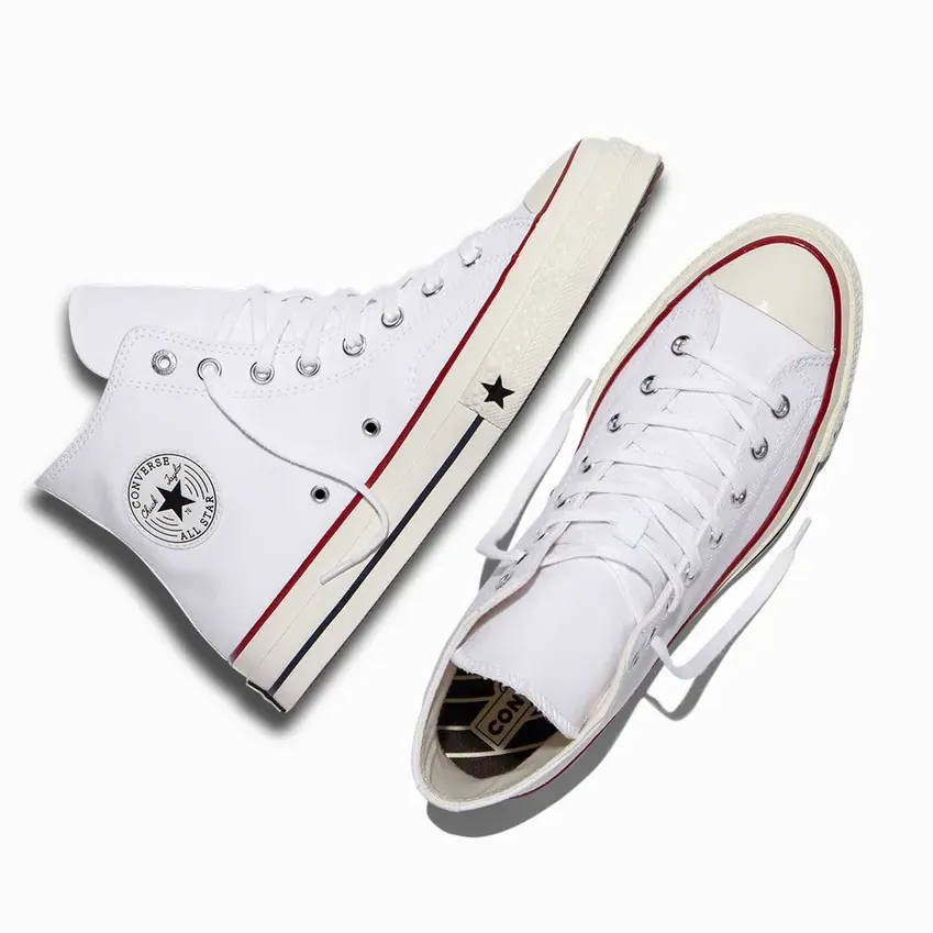 CHUCK 70 X HI WHITE/GARNET/EGRET
