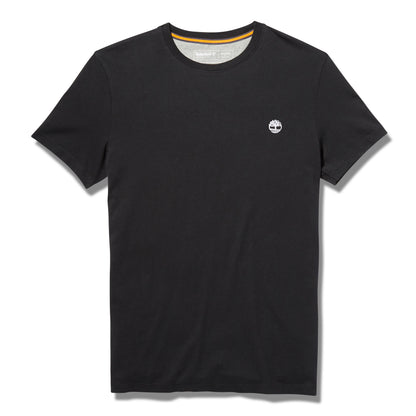 AF SS Dun-River Crew T BLACK,FQ