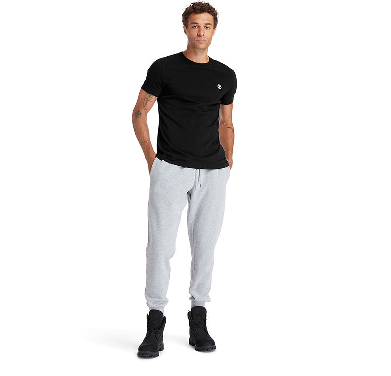 AF SS Dun-River Crew T BLACK,FQ