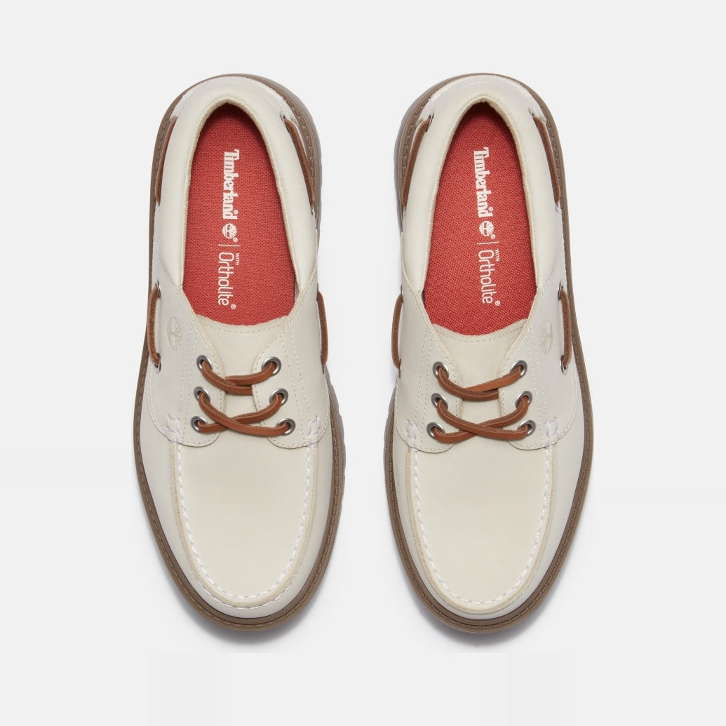 STONE STREET BOAT SHOE NATURAL,FQ
