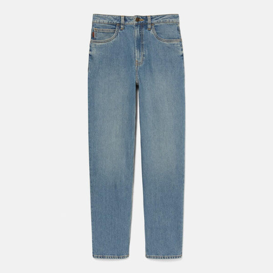 Denim Straight Pants LIGHT SHA,FQ