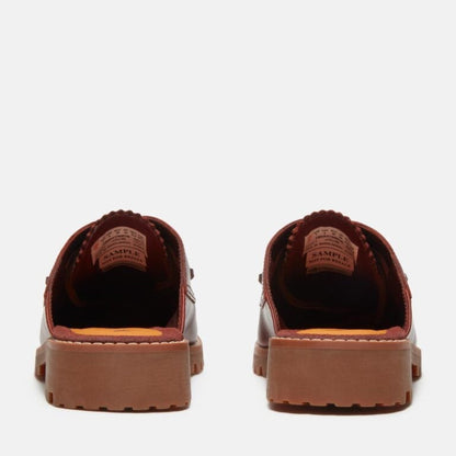 NOREEN MULE SHOE BURGUNDY FULL,FQ