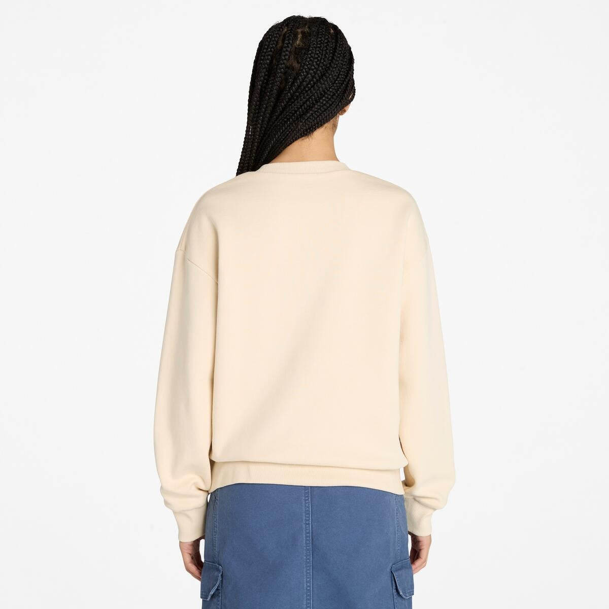 Brushed Back Chest Graphic Cre,FQ