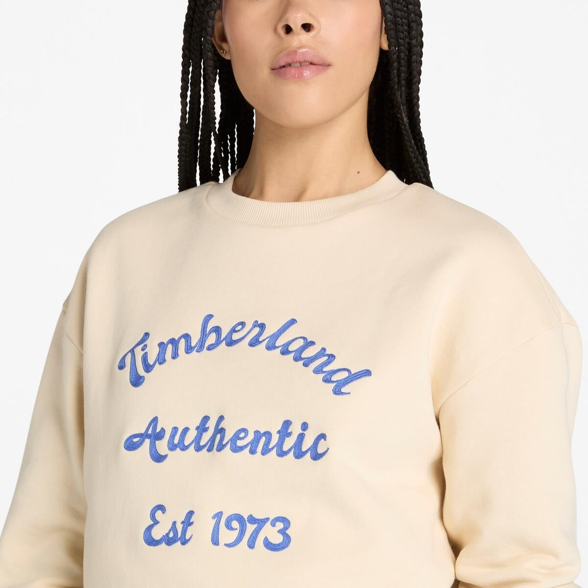 Brushed Back Chest Graphic Cre,FQ