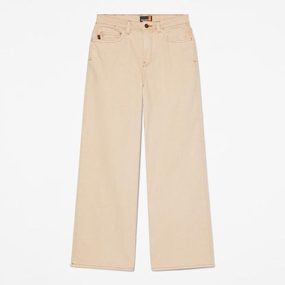 Denim Wide Leg Pants PUTTY,FQ