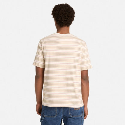 Stripe Tee VINTAGE WHITE-ASH R,FQ