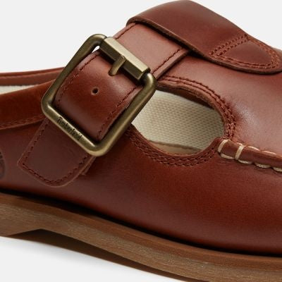 CLASSIC BOAT CLOG SHOE RUST FU,FQ