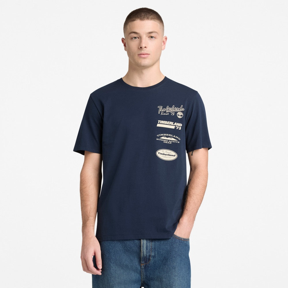 AF Multi Logo Graphic Tee DARK,FQ
