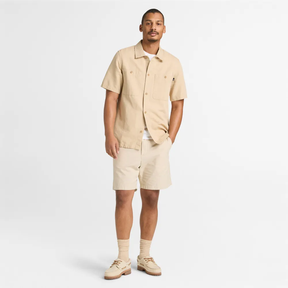 AF Cotton Linen SS Utility Ove,FQ