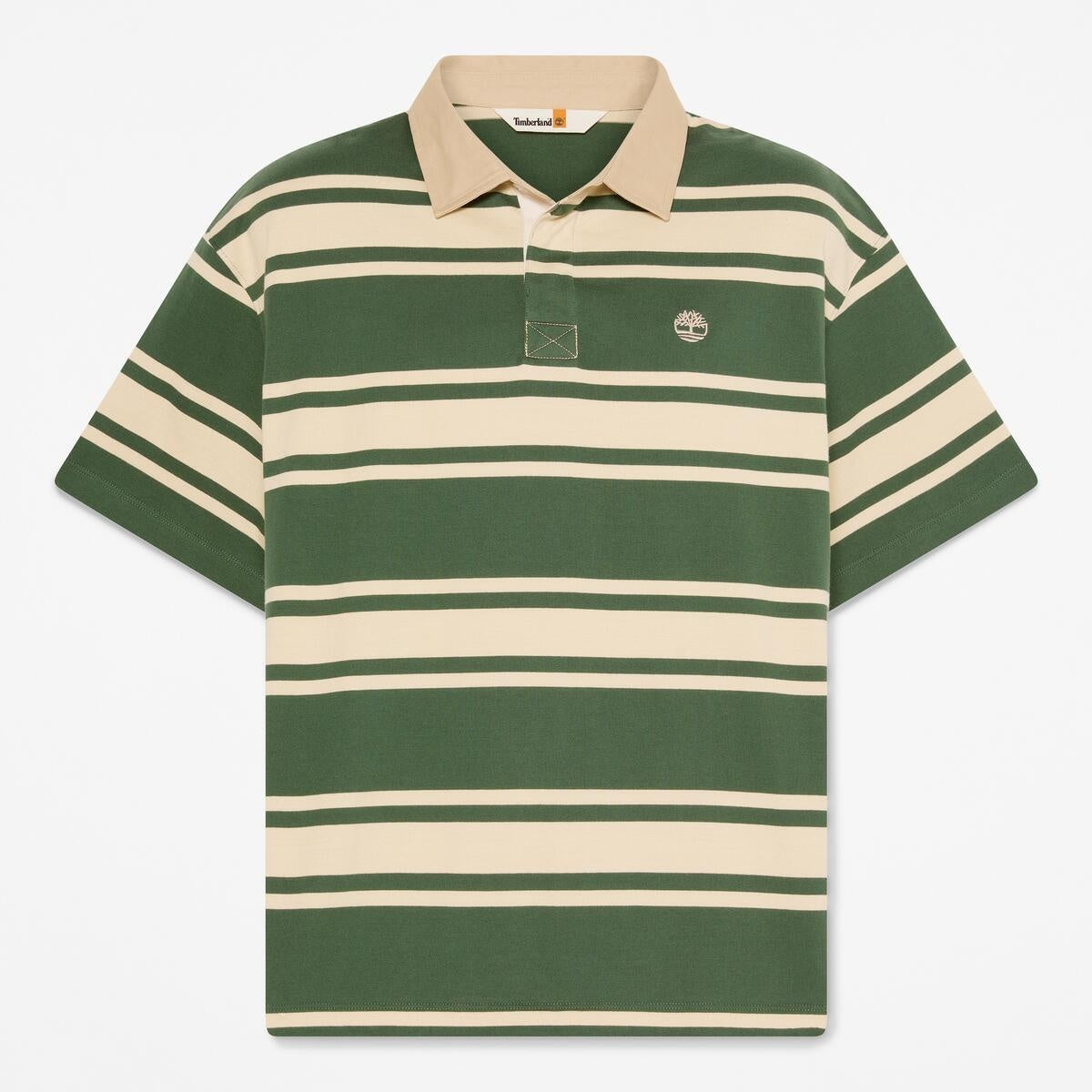 AF SS Striped Rugby Polo PINEN,FQ