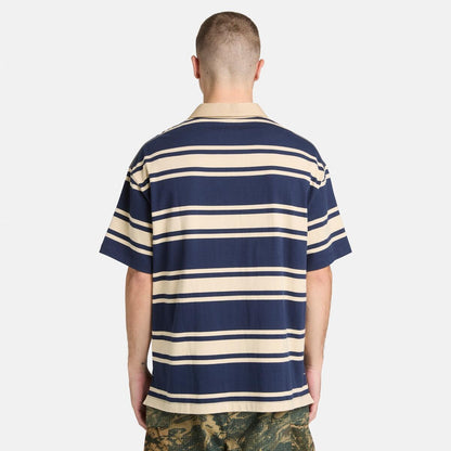 AF SS Striped Rugby Polo PEACO,FQ