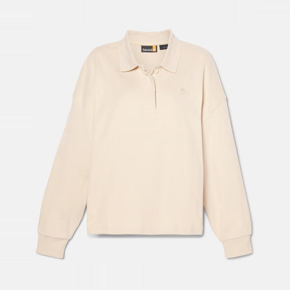 LUSH POLO SWEATSHIRT ANGORA,FQ