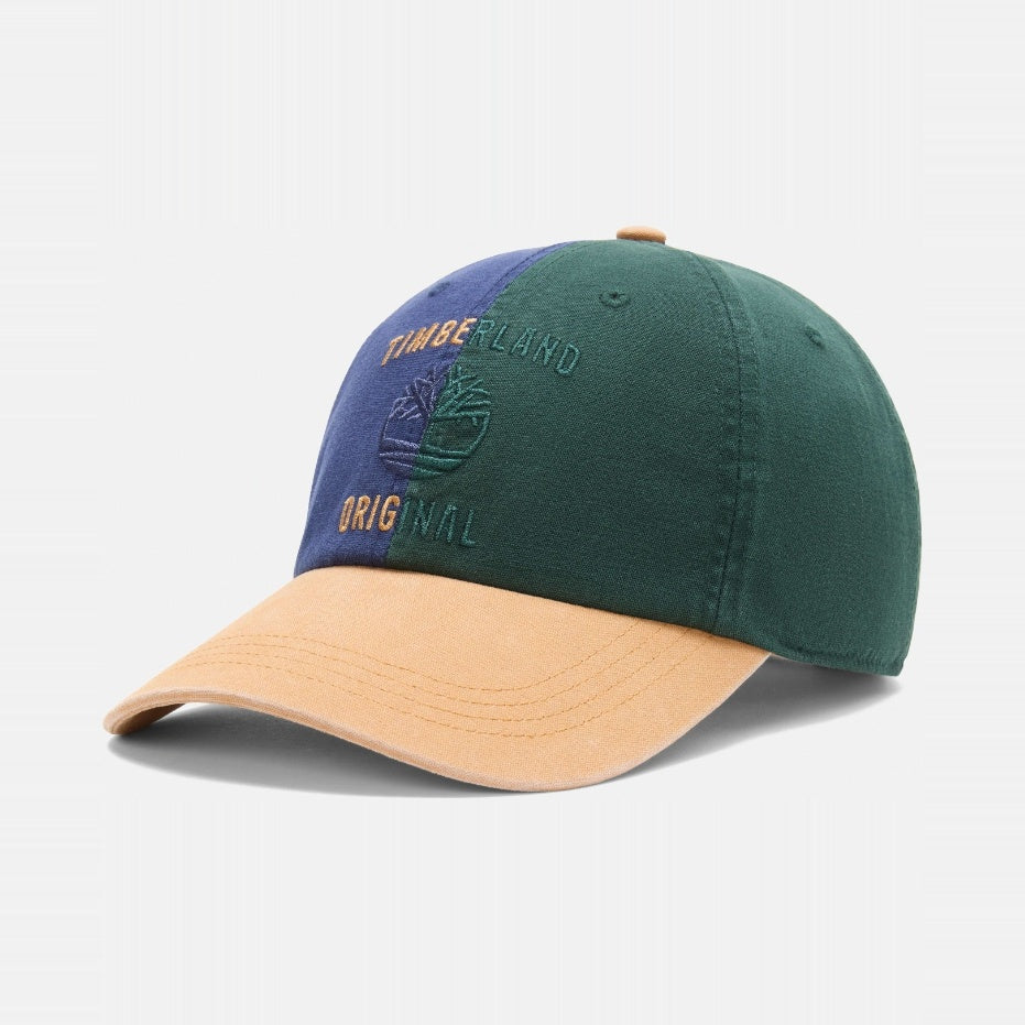 Split Logo Canvas Baseball Cap,FQ