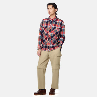 Long Sleeve YD Plaid Shirts PA,FQ