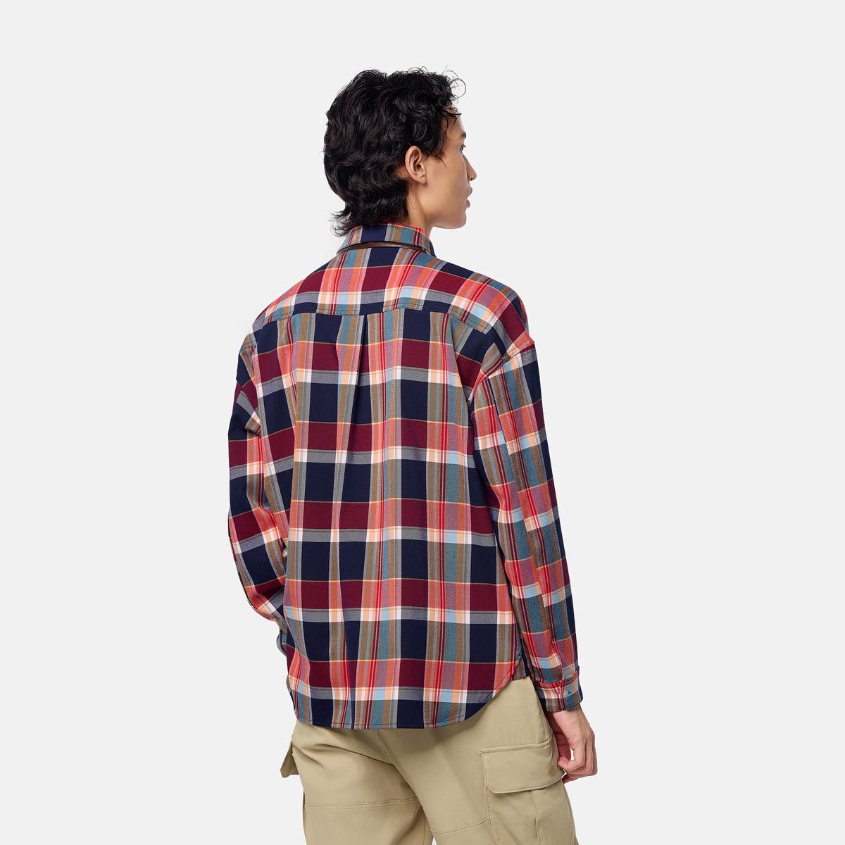Long Sleeve YD Plaid Shirts PA,FQ