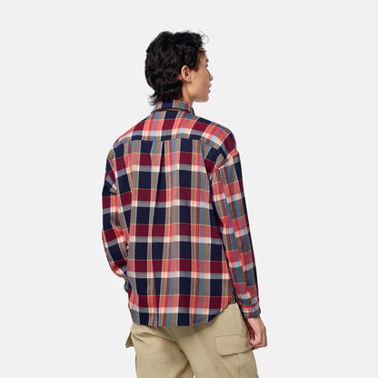 Long Sleeve YD Plaid Shirts PA,FQ