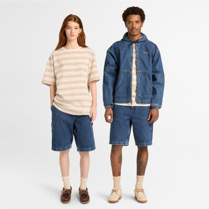 Denim Carpenter Shorts '96 BLU,FQ