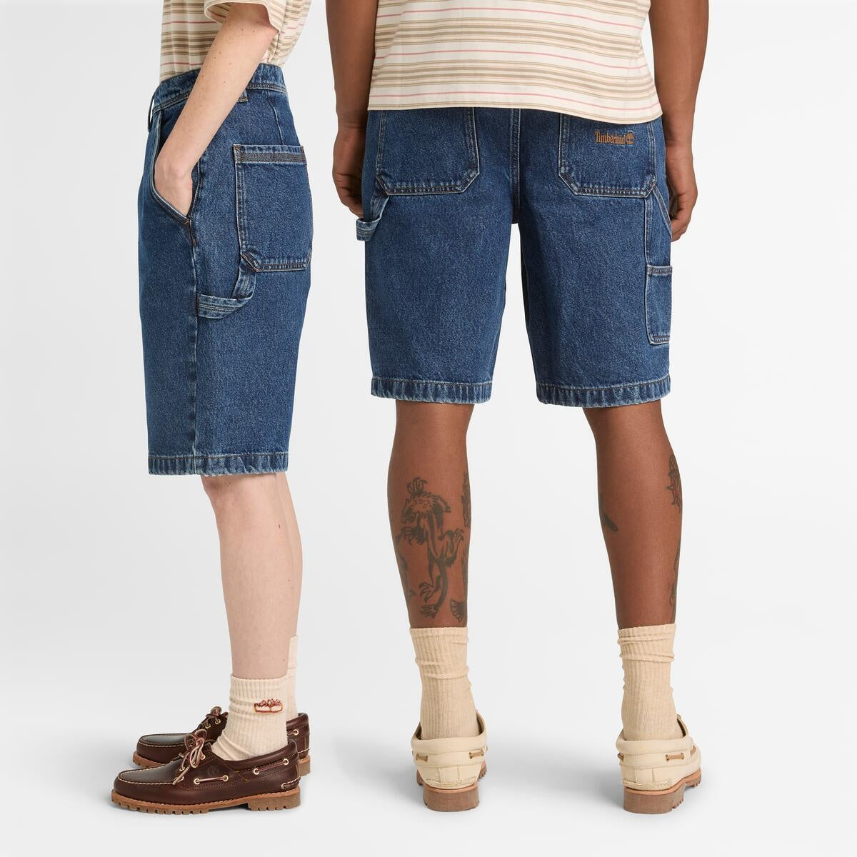 Denim Carpenter Shorts '96 BLU,FQ