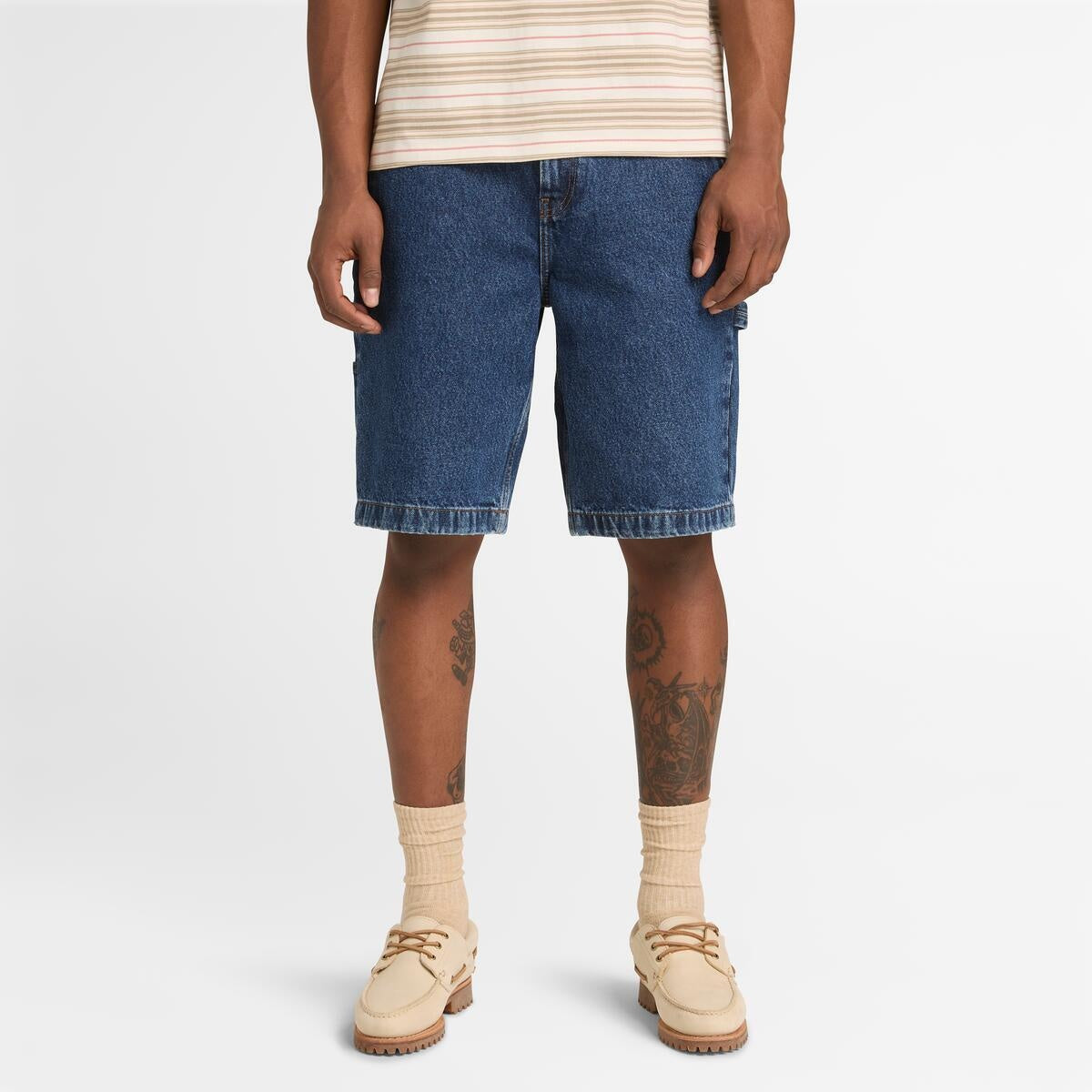 Denim Carpenter Shorts '96 BLU,FQ