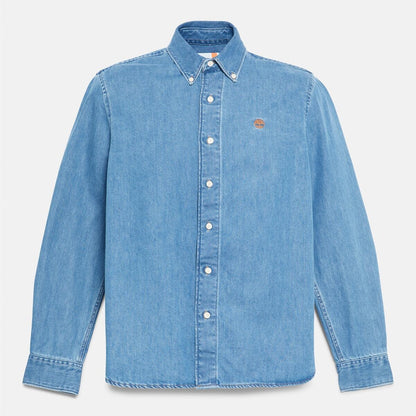 AF Denim Shirt HORIZON BLUE WA,FQ