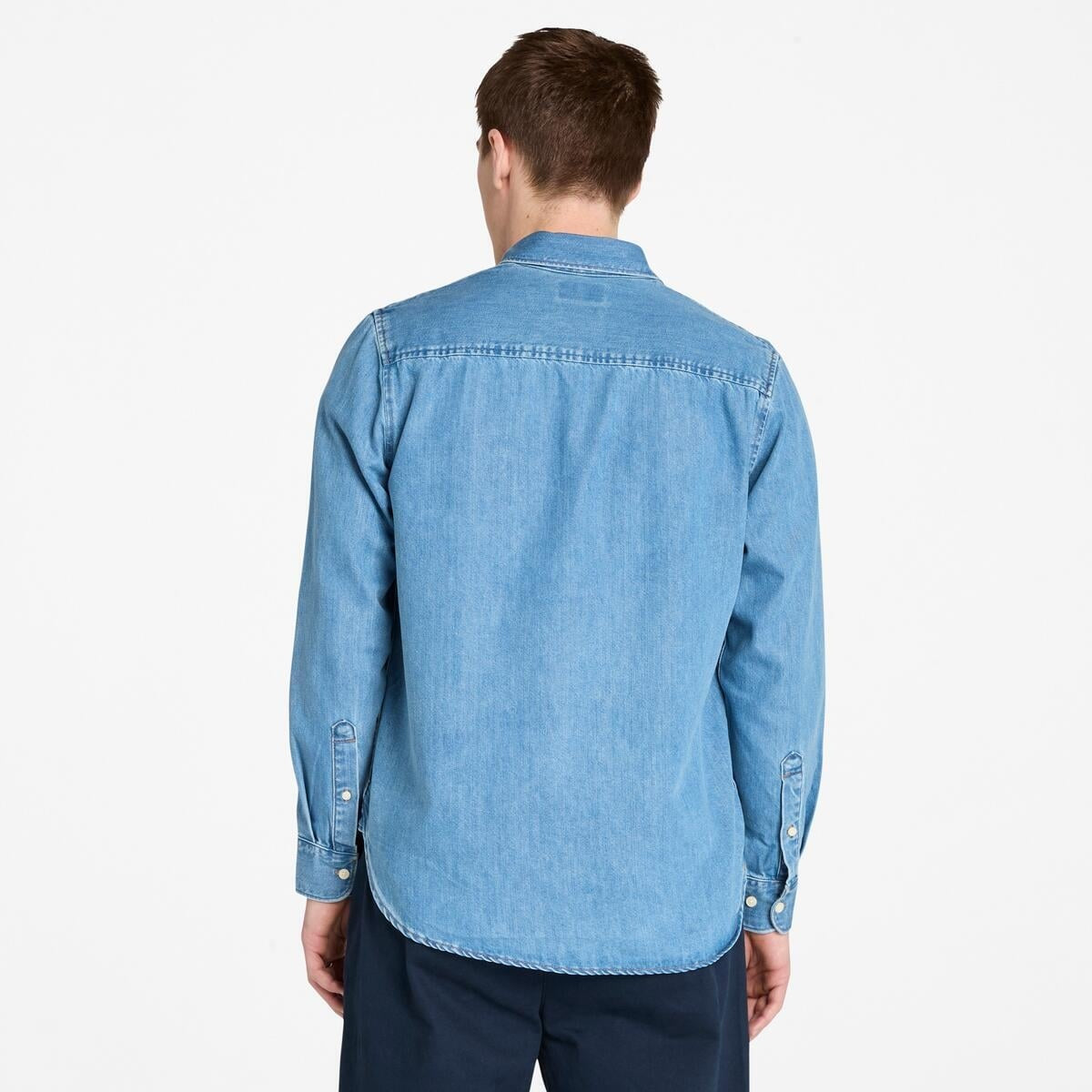AF Denim Shirt HORIZON BLUE WA,FQ