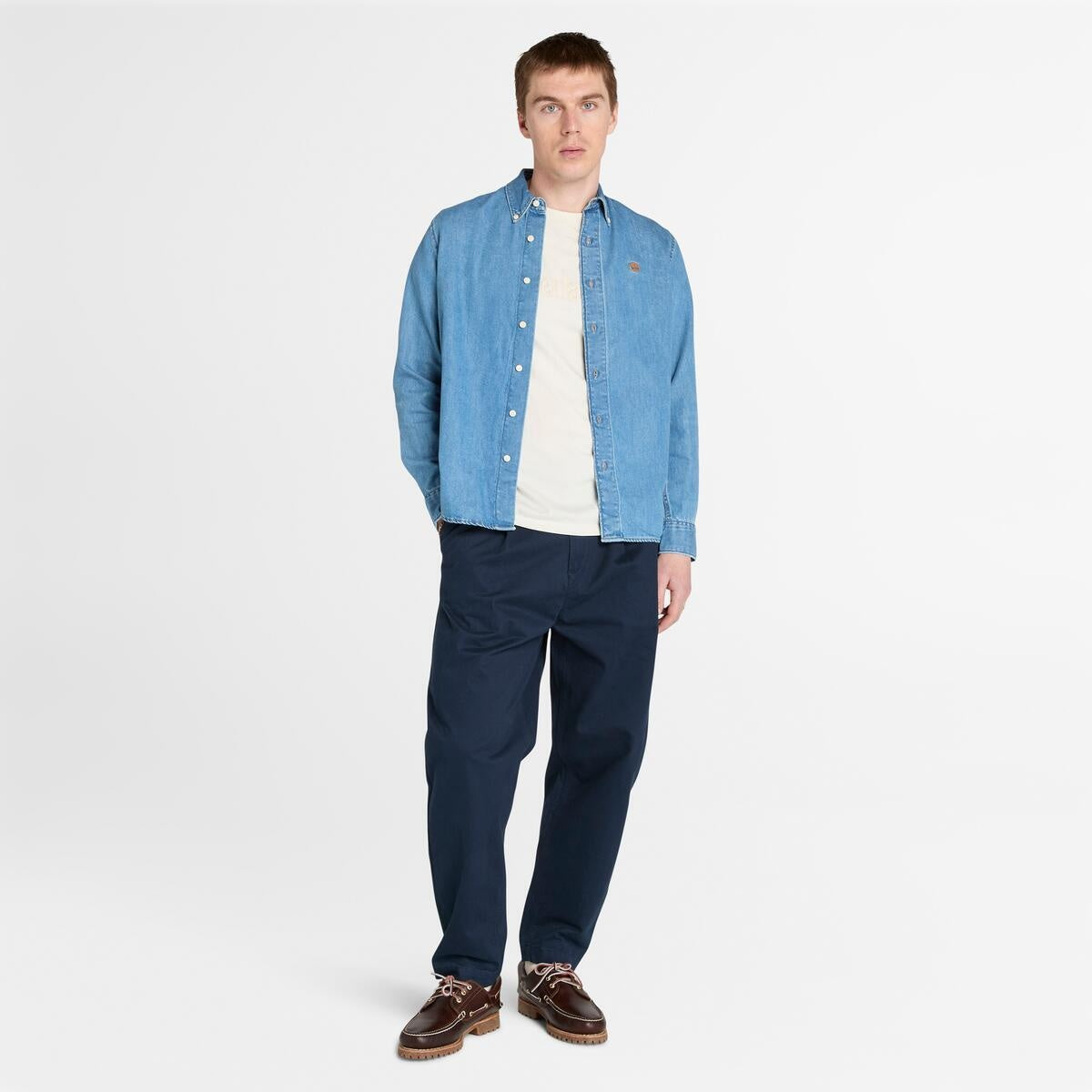 AF Denim Shirt HORIZON BLUE WA,FQ