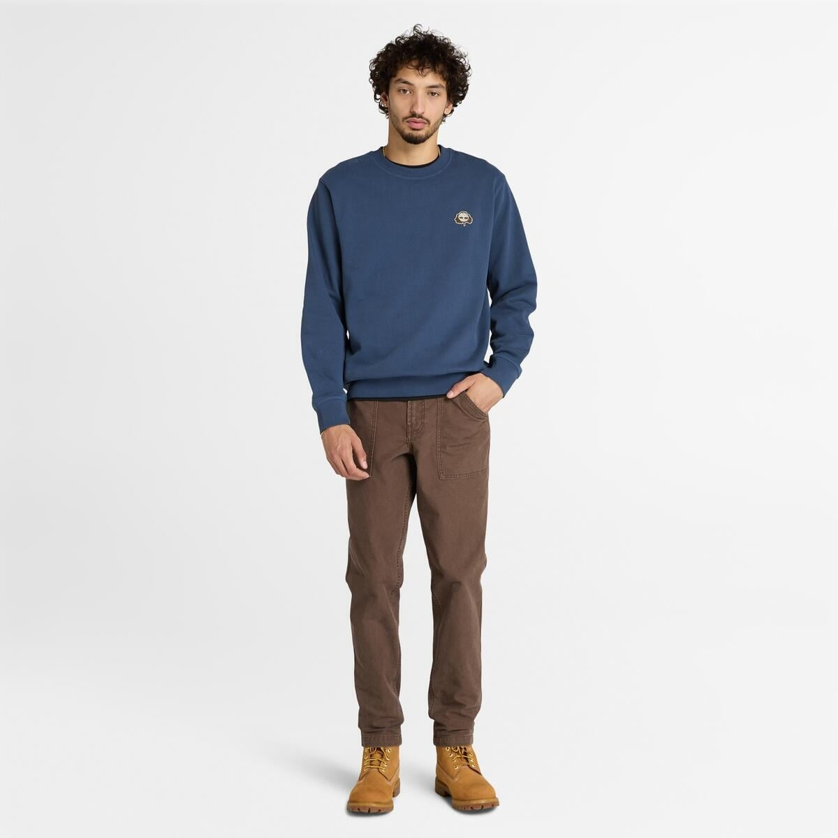 AF Tree Logo Patch Crewneck OC,FQ