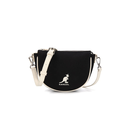 Duo Canvas Halfmoon Cross Bag