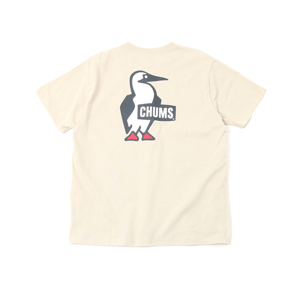 CHUMS BOOBY LOGO T-SHIRT MS